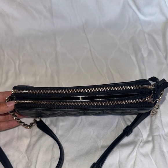 Kate Spade Navy Quilted Crossbody Bag - Picture 4 of 7